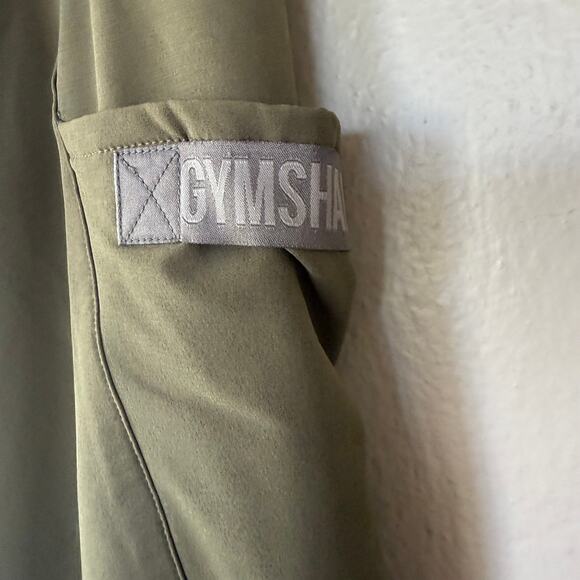 Gymshark Box Utility Jogger track pants in army green size S Womens - Picture 4 of 15